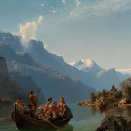 ARTWORK-bridal-procession-on-the-hardangerfjord